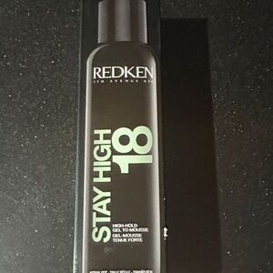 Redken Stay High 18 Gel Mousse - Black and White